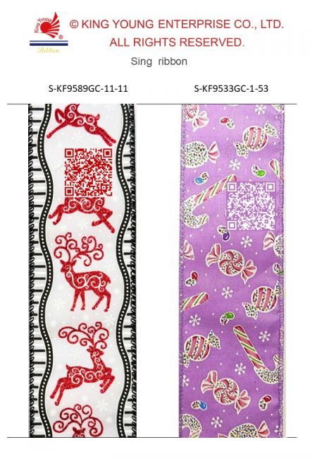 AI Sing Ribbon-Xmas reindeer and Candies